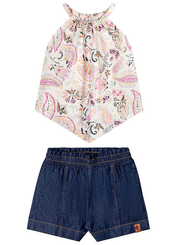 Elian - Conjunto Infantil Regata Frente Única Bege 2