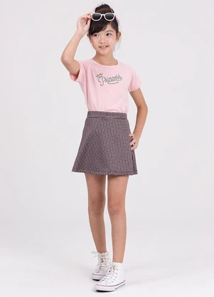 Vida Costeira - Conjunto Infantil Shine Crown Rosa - VIDA COSTEIRA