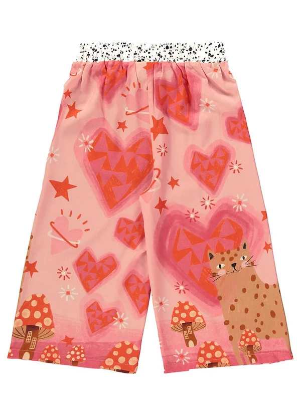 Três e Já - Conjunto Infantil Top e Calça Bege 7