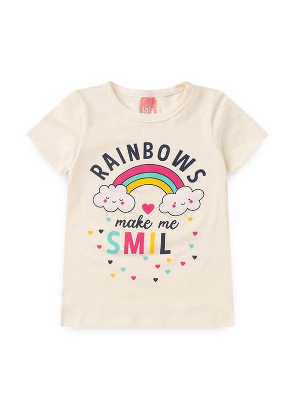 Rosa Azul - Conjunto Infantil Verão Arco-Íris Off White 2