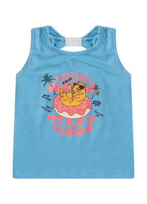 Rosa Azul - Conjunto Infantil Verão Capivarinha Azul - ROSA AZUL