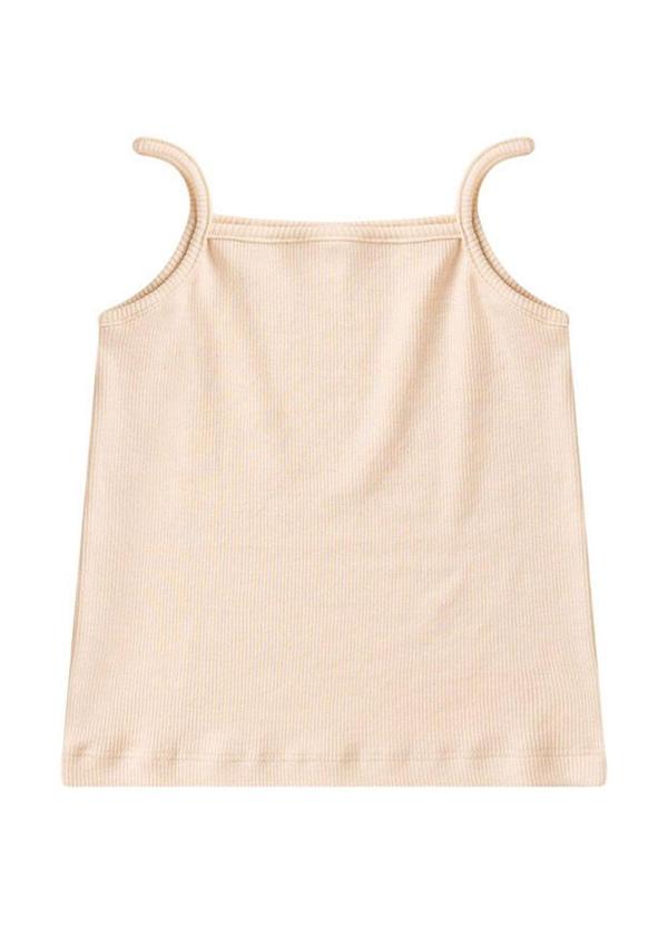 Rosa Azul - Conjunto Infantil Verão Menina Regata Iaia Bege 2