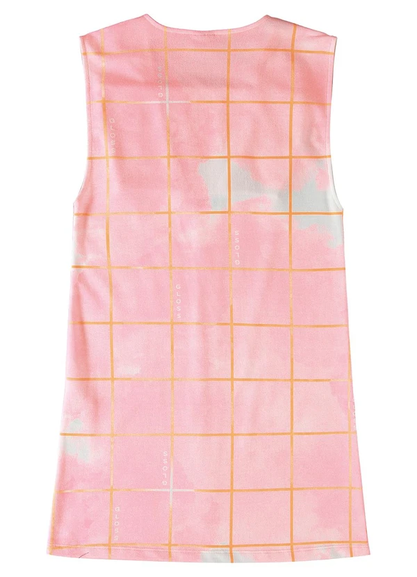 Gloss - Conjunto Infantil Vestido e Top Rosa 4