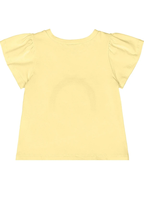 Quimby - Conjunto Jardim Blusa Bermuda Amarelo 5