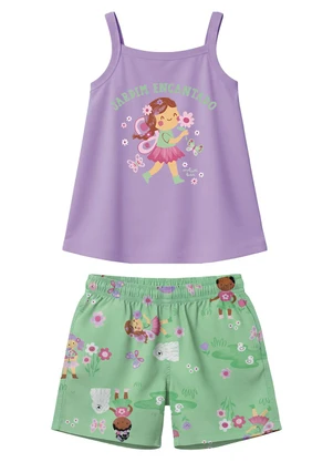 Malwee Kids - Conjunto Jardim Encantado Lavanda - MALWEE KIDS