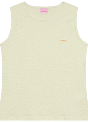 Duduka - Conjunto Juvenil Regata e Short  Bege - DUDUKA