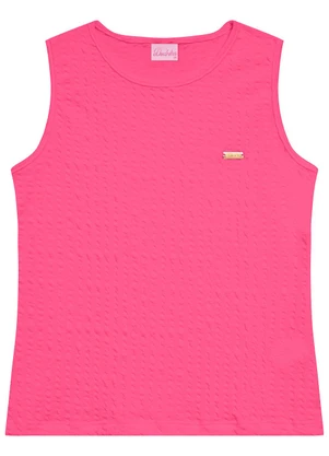 Duduka - Conjunto Juvenil Regata e Short  Rosa - DUDUKA