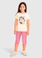 Malwee Kids - Conjunto Kindness com Glitter Off White - variação: Off White