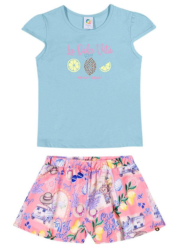 Alenice - Conjunto La Dolce Vita Menina Azul 2