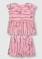 Carinhoso - Conjunto Laços em Viscose Rosa - variação: Rosa