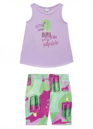 Malwee Kids - Conjunto Lilás - MALWEE KIDS