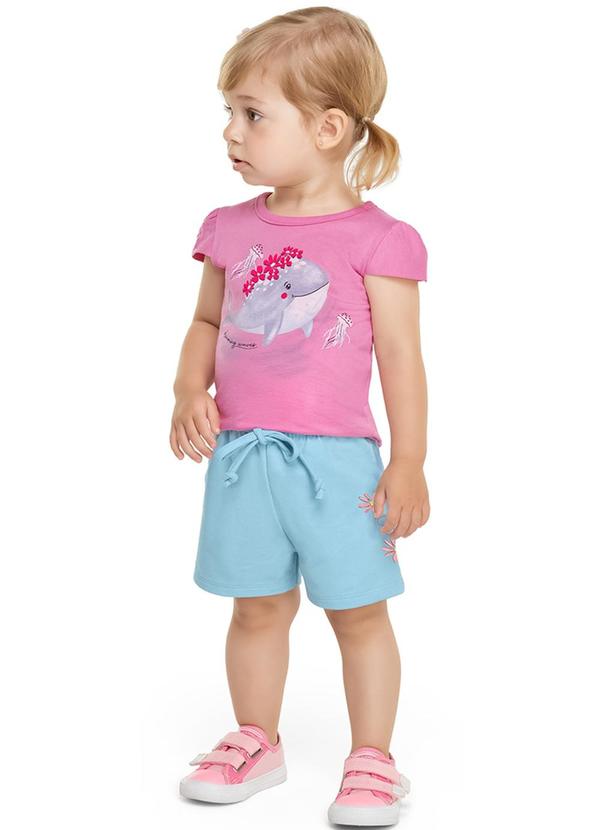 Alenice - Conjunto Lis, a Baleia Amiga Menina Rosa