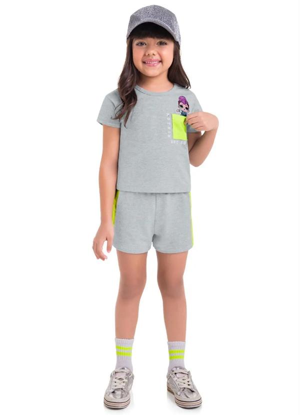 Brandili - Conjunto Lol Surprise Cinza