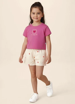 Malwee Kids - Conjunto Love Yourself First Rosa - MALWEE KIDS