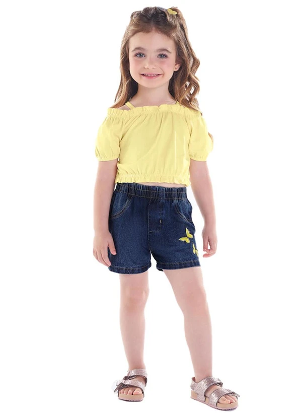 Pulla Bulla - Conjunto Malha Amarelo