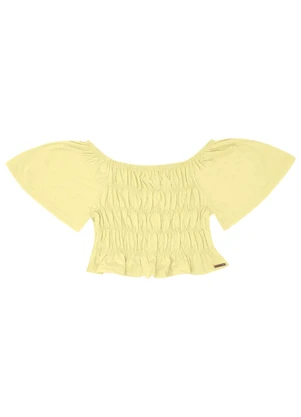 Pulla Bulla - Conjunto Malha Amarelo - PULLA BULLA