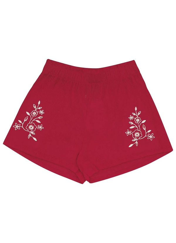 Pulla Bulla - Conjunto Malha Anarruga Vermelho 4