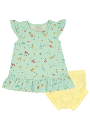 Pulla Bulla - Conjunto Malha Azul Marinho - PULLA BULLA