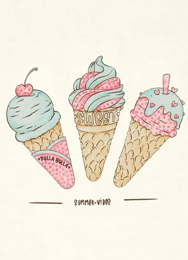 Pulla Bulla - Conjunto Malha Bege 4