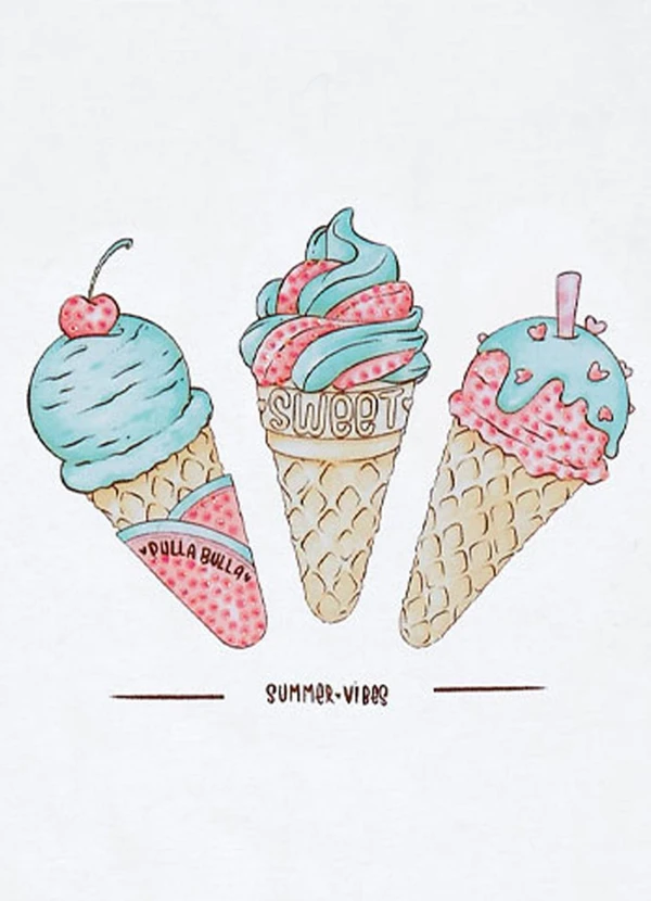 Pulla Bulla - Conjunto Malha Branco 5