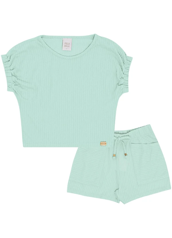Pulla Bulla - Conjunto Malha Corrente Verde