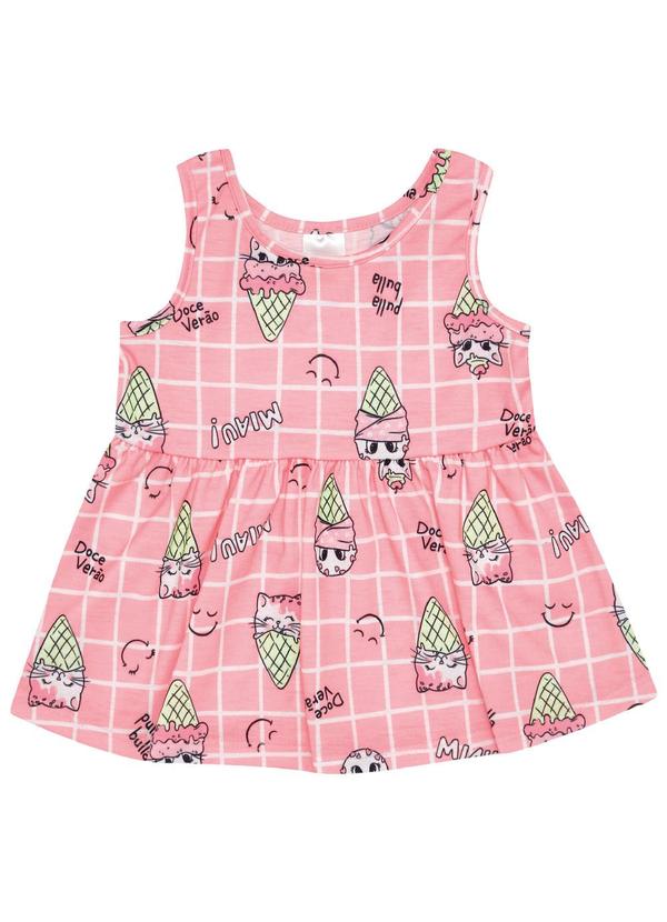 Pulla Bulla - Conjunto Malha Leve Menina Rosa 2