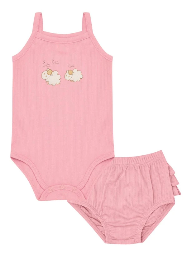 Pulla Bulla - Conjunto Malha Rosa