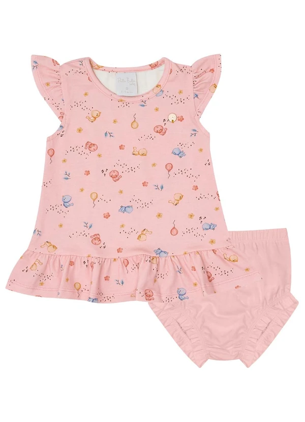 Pulla Bulla - Conjunto Malha Rosa 2