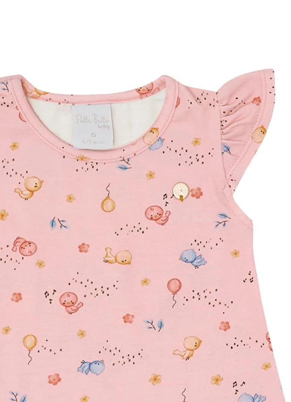 Pulla Bulla - Conjunto Malha Rosa 5