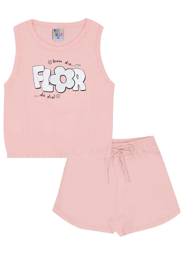 Pulla Bulla - Conjunto Malha Rosa