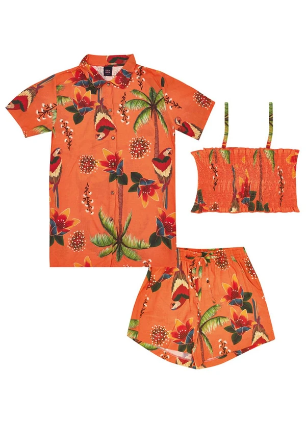 Pulla Bulla - Conjunto Malha Rosa