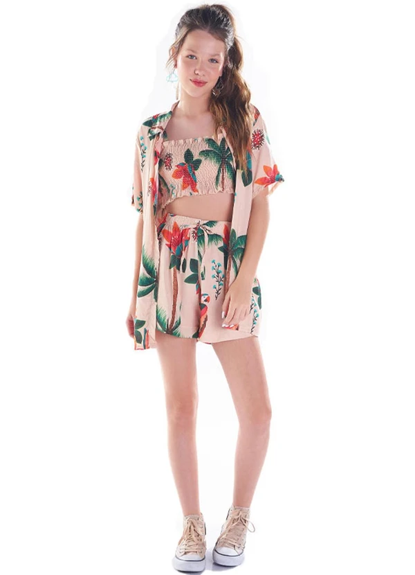 Pulla Bulla - Conjunto Malha Rosa