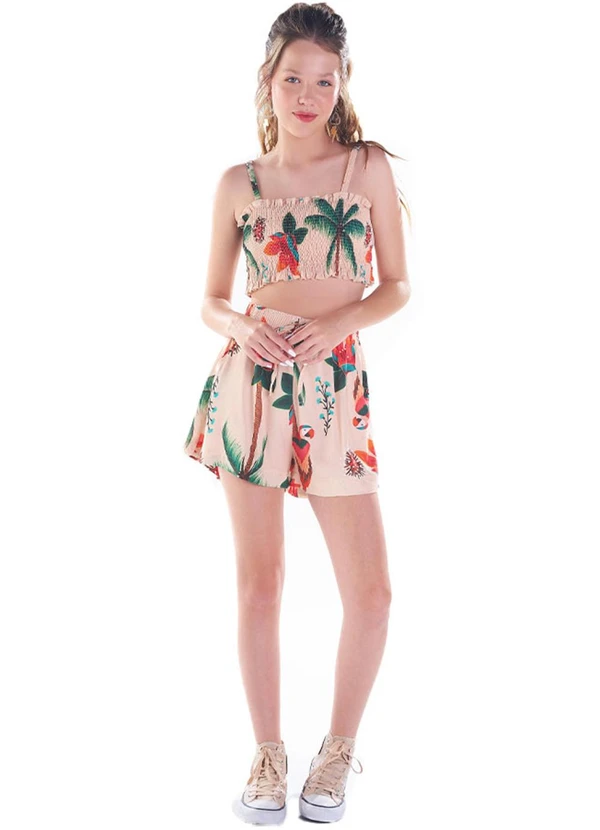 Pulla Bulla - Conjunto Malha Rosa 3