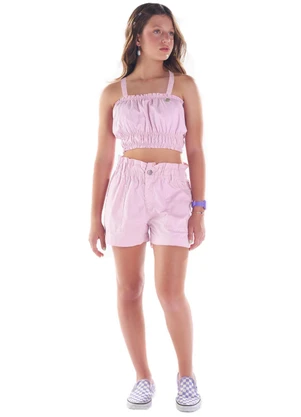 Pulla Bulla - Conjunto Malha Roxo - PULLA BULLA