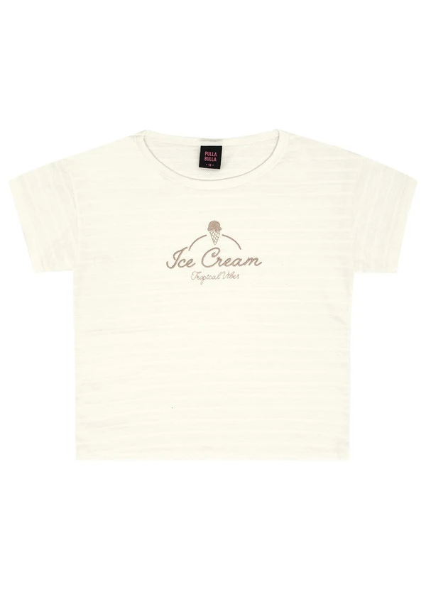 Pulla Bulla - Conjunto Malha Trabalhada Bege 3