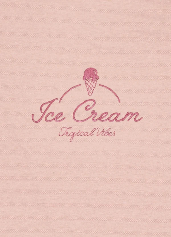 Pulla Bulla - Conjunto Malha Trabalhada Rosa 4