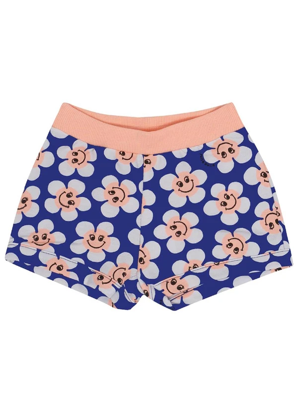 Pulla Bulla - Conjunto Manga Curta Meia Malha Menina Laranja 2