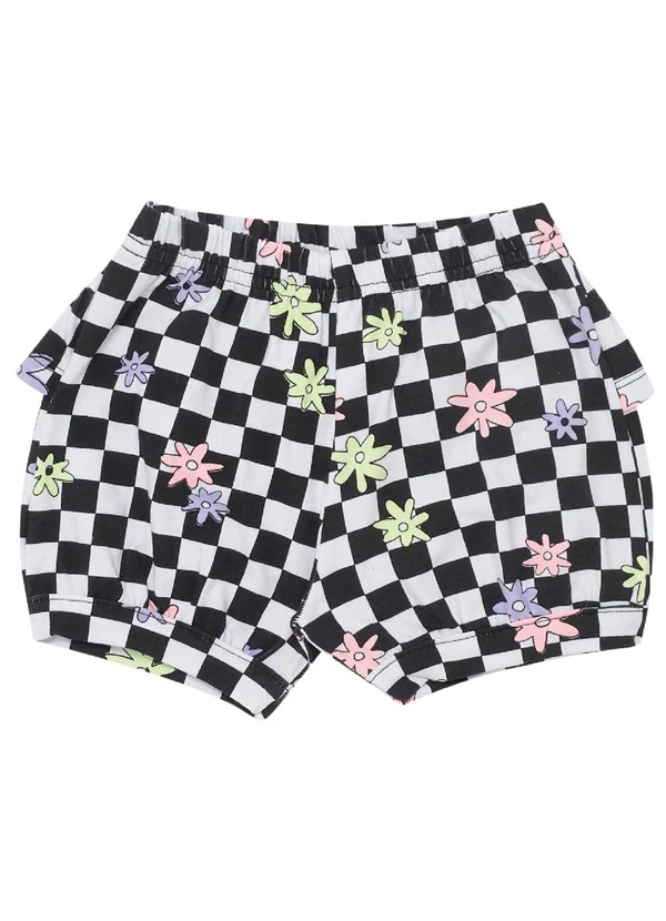 Pulla Bulla - Conjunto Manga Curta Meia Malha Menina Rosa 2