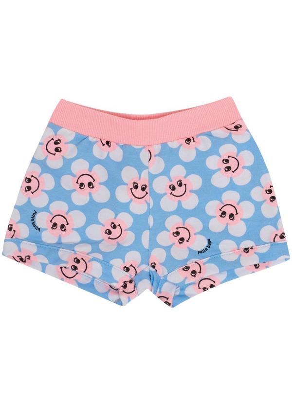 Pulla Bulla - Conjunto Manga Curta Meia Malha Menina Rosa 2