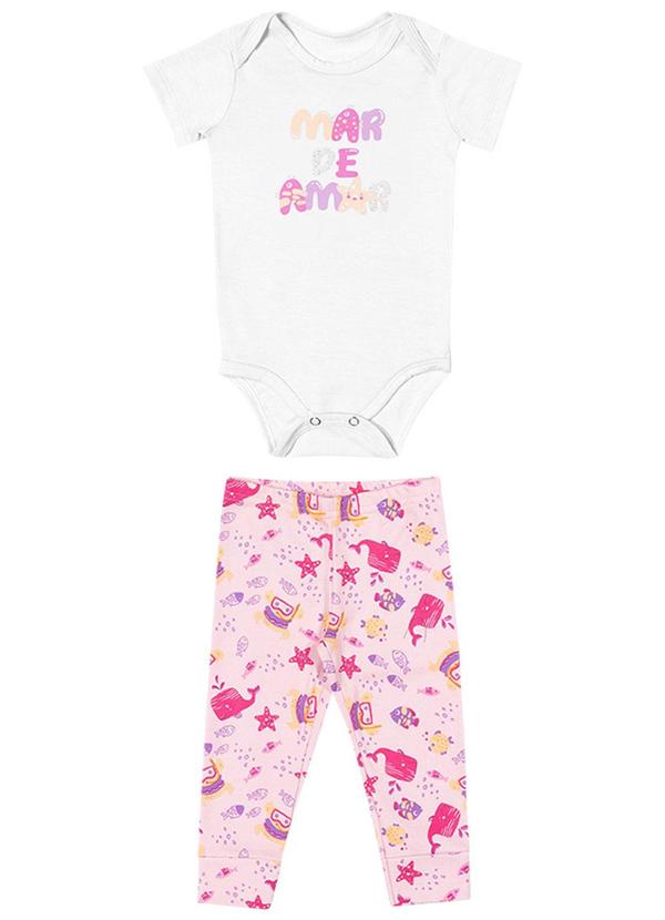 Alenice - Conjunto Mar de Amar Menina Branco