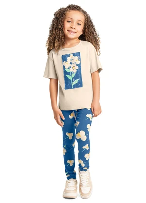 Conjunto Margarida Infantil Bee Loop Azul - BEE LOOP