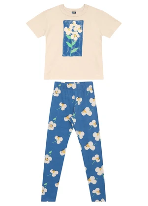 Conjunto Margarida Infantil Bee Loop Azul - BEE LOOP