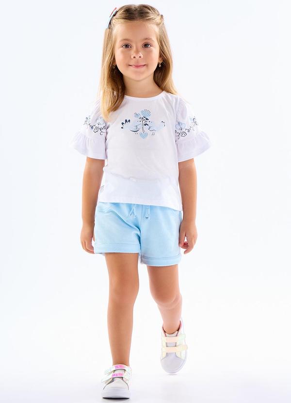 Pulla Bulla - Conjunto Meia Malha Branco