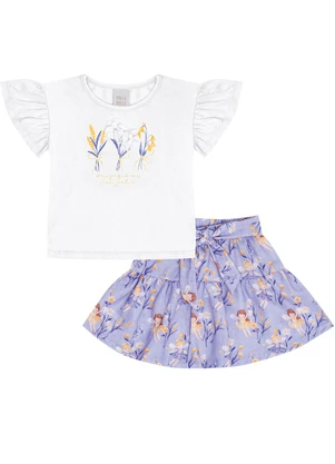 Pulla Bulla - Conjunto Meia Malha Branco - PULLA BULLA