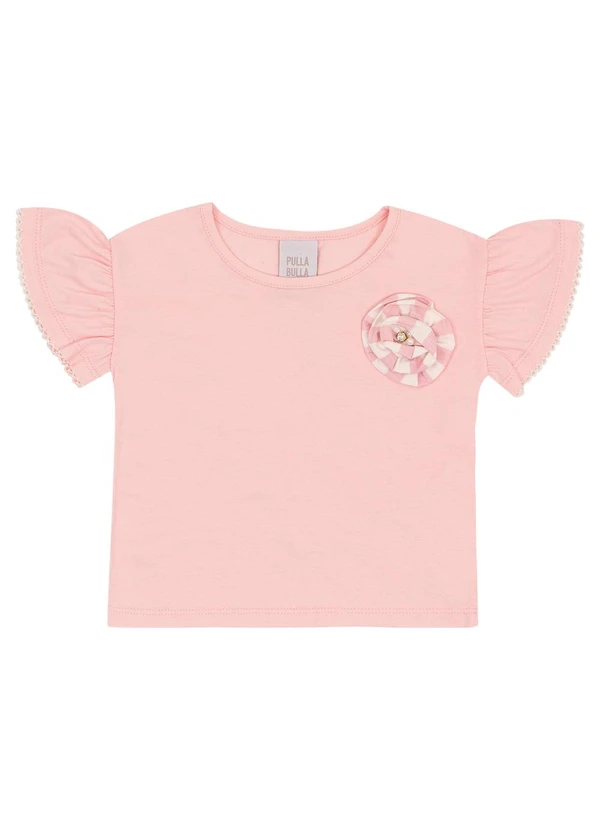 Pulla Bulla - Conjunto Meia Malha Rosa 2