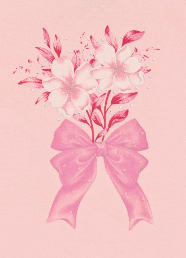 Pulla Bulla - Conjunto Meia Malha Rosa 5