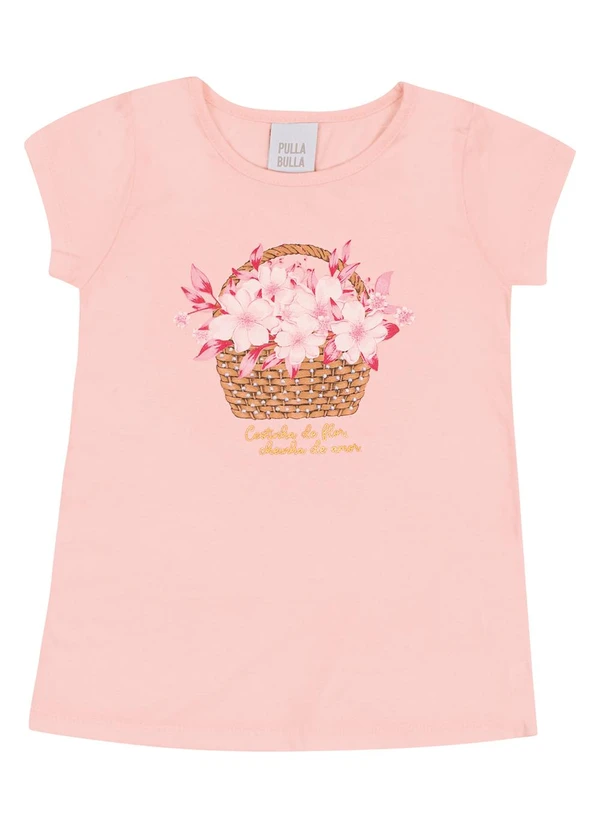 Pulla Bulla - Conjunto Meia Malha Rosa 3