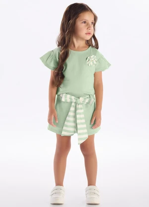 Pulla Bulla - Conjunto Meia Malha Verde - PULLA BULLA