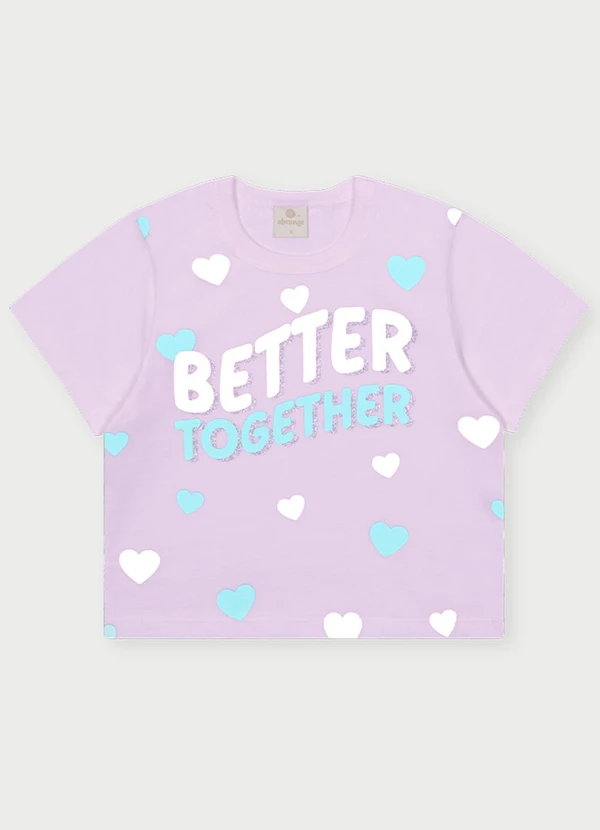 Abrange - Conjunto Menina Better Together Roxo 2