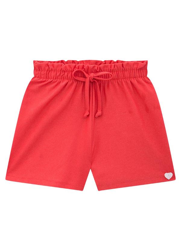 Marlan - Conjunto Menina Blusa Strass e Shorts Branco 4